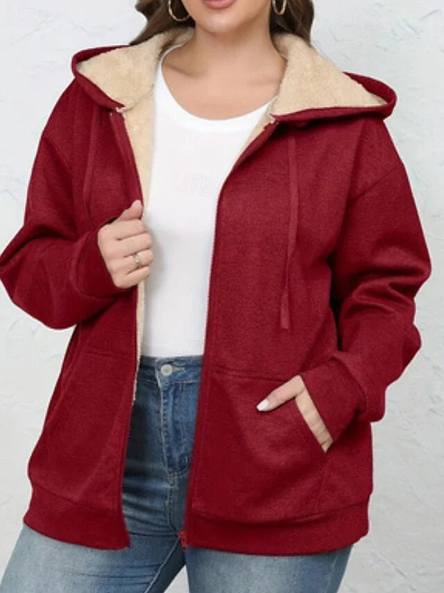 Giacca invernale con pelo interno