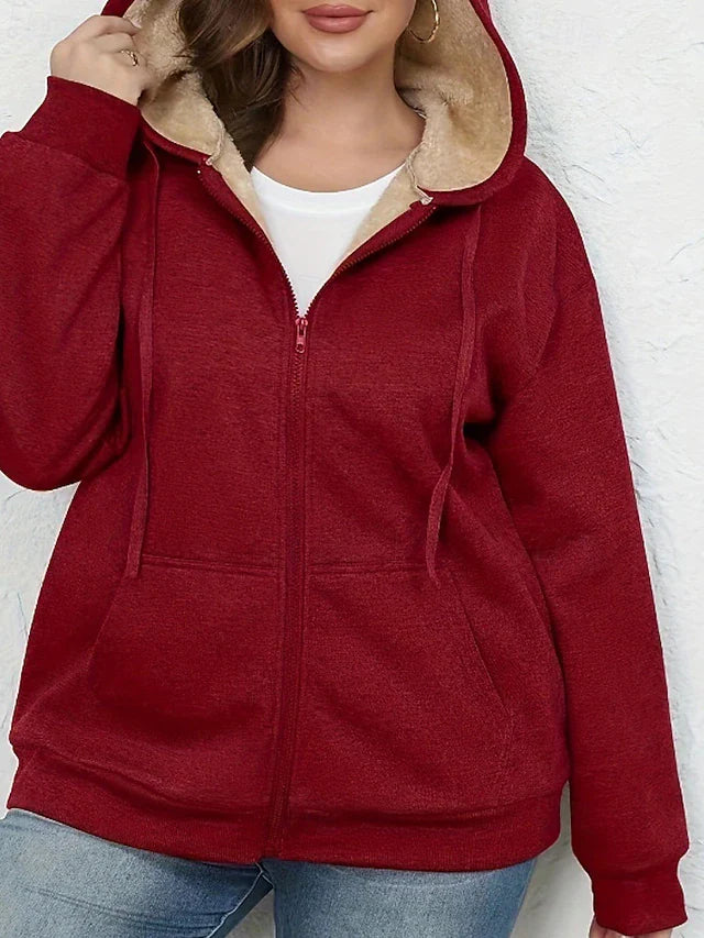 Giacca invernale con pelo interno